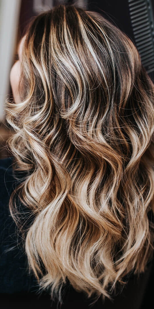 Colour work at Koukla Hair Studio
