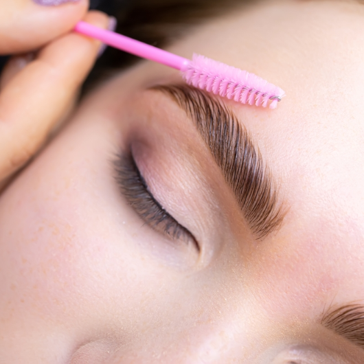 Eyebrow lamination at Koukla Hair Studio, Niddrie